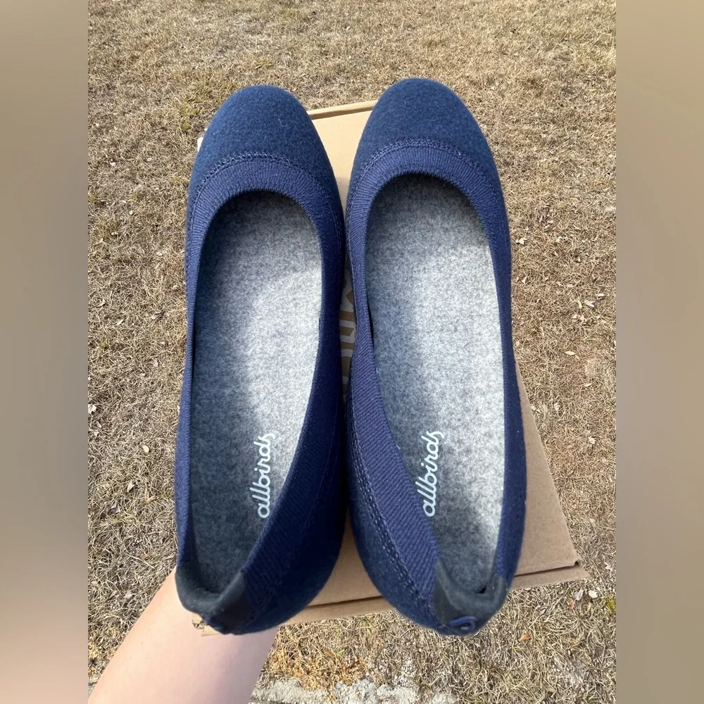 NWT Allbirds Deep Navy Wool Breezer Size 8.5 & 9
